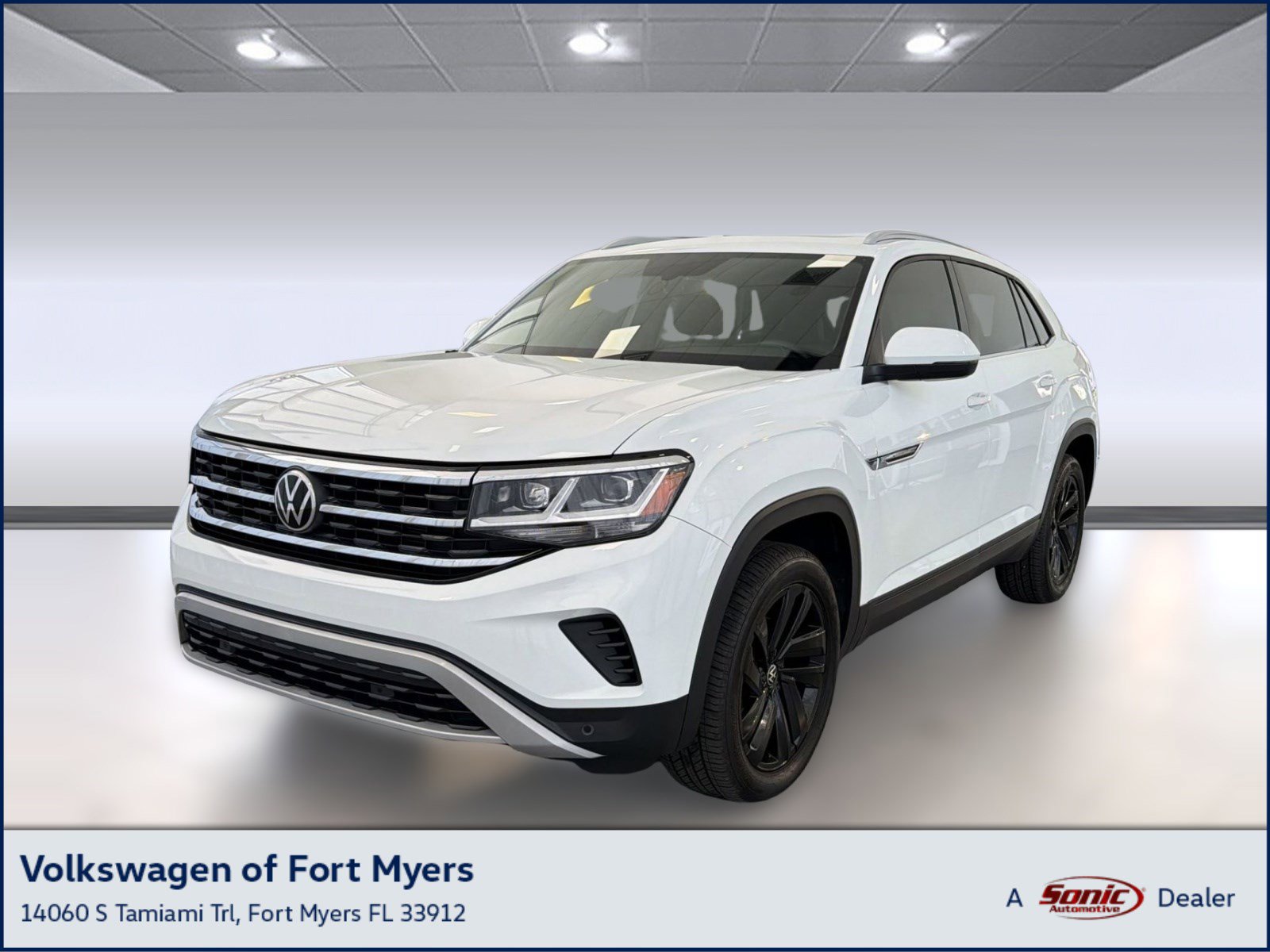 Used 2022 Volkswagen Atlas Cross Sport SE w/ Panoramic Sunroof Package