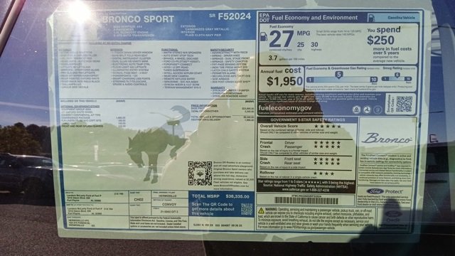 New 2025 Ford Bronco Sport Heritage w/ Convenience Package image 30