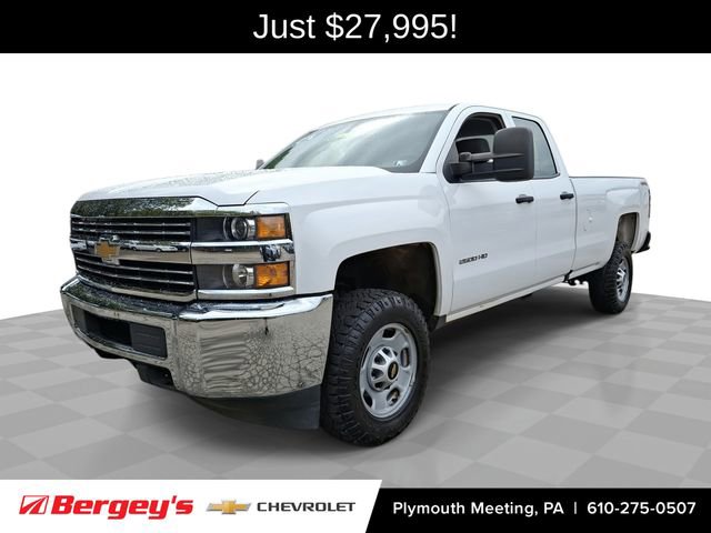 Certified 2016 Chevrolet Silverado 2500 W/T w/ Snow Plow Prep Package