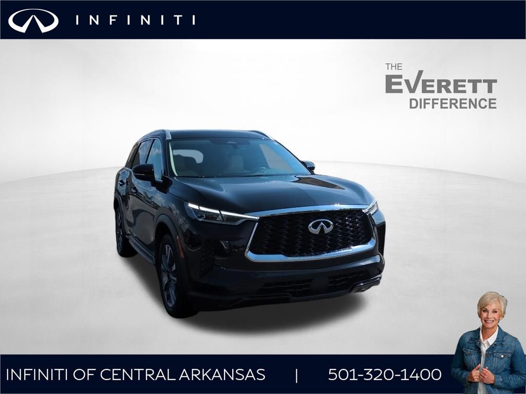 Used 2023 INFINITI QX60 Luxe w/ Cargo Package FWD image 1