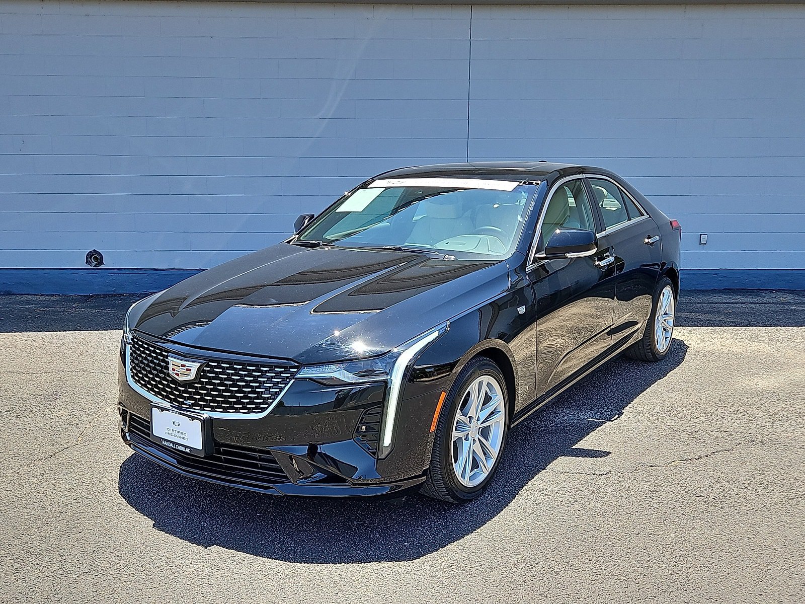Certified 2025 Cadillac CT4 Luxury w/ Sun And Sound Package RWD image 1