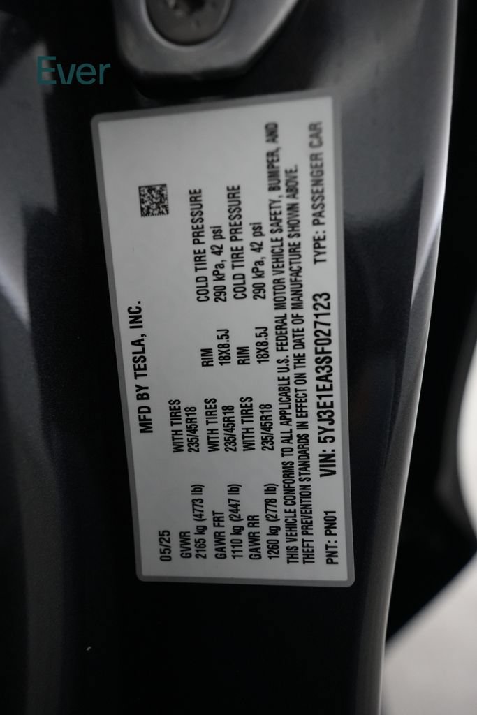 Used 2025 Tesla Model 3 Long Range RWD image 26