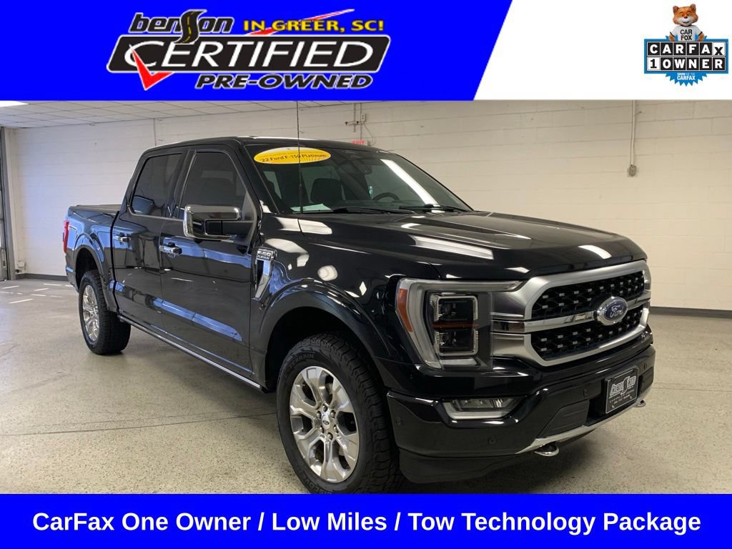 Used 2022 Ford F150 Platinum w/ Equipment Group 701A High AWD/4WD image 1