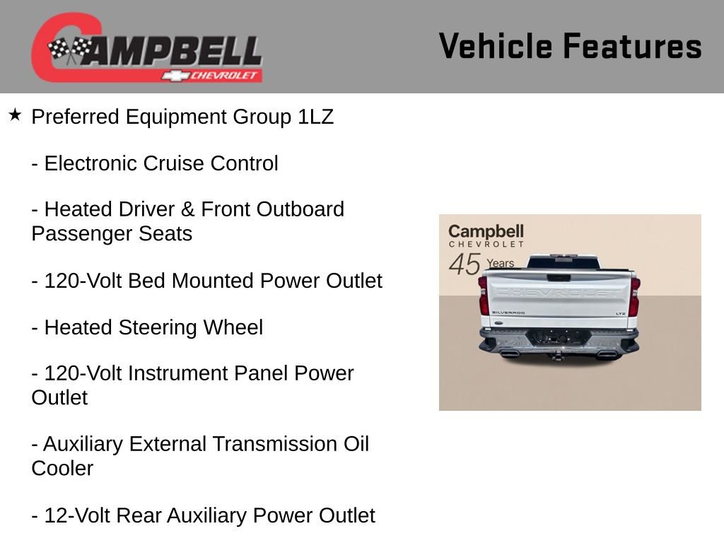 Used 2021 Chevrolet Silverado 1500 LTZ w/ LTZ Premium Package AWD/4WD image 21