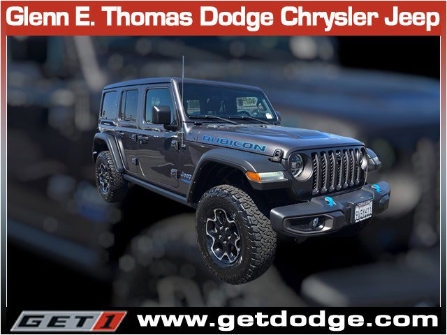 Certified 2021 Jeep Wrangler Unlimited Rubicon 4xe w/ Cold Weather Group