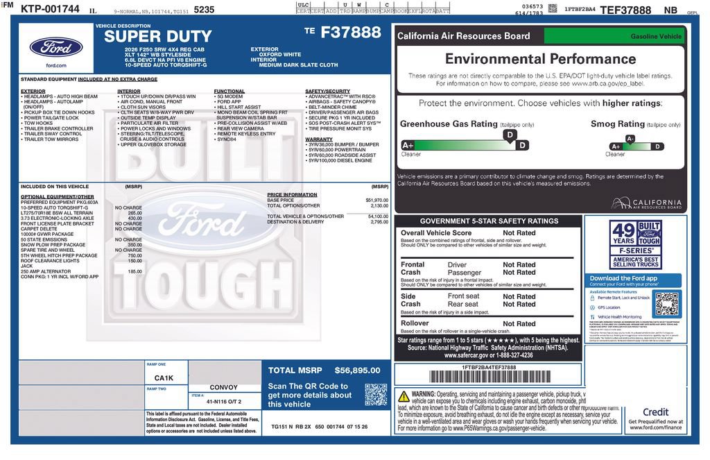 New 2026 Ford F250 XLT AWD/4WD image 25