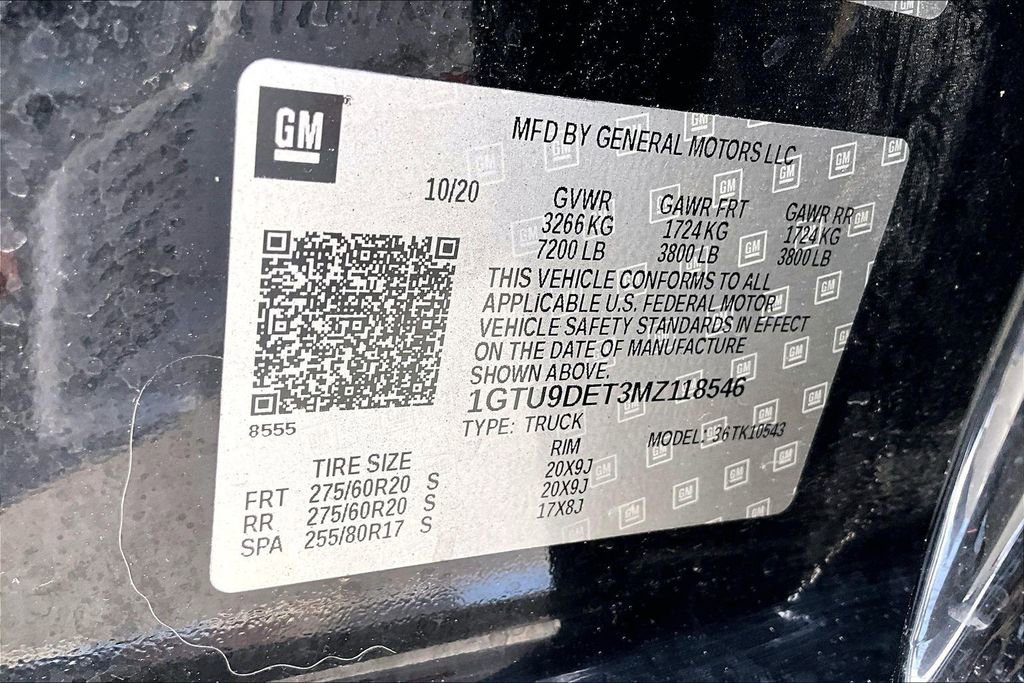 Used 2021 GMC Sierra 1500 SLT w/ SLT Premium Package AWD/4WD image 41