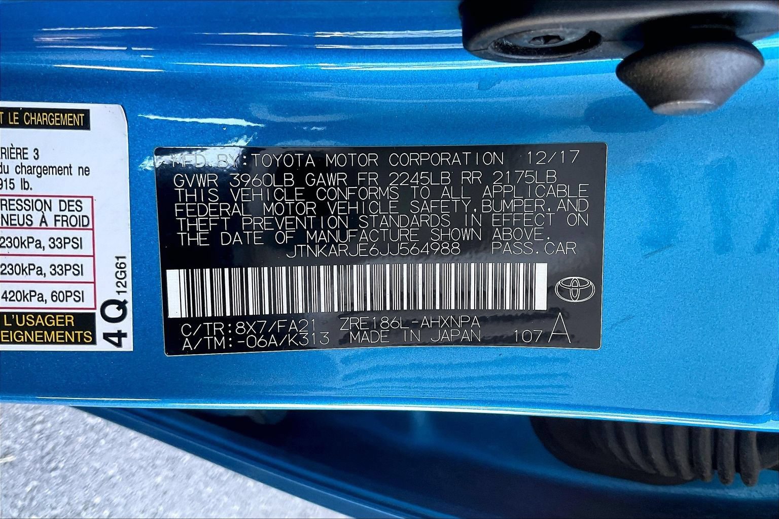 Used 2018 Toyota Corolla iM w/ All-Weather Mat Package FWD image 17