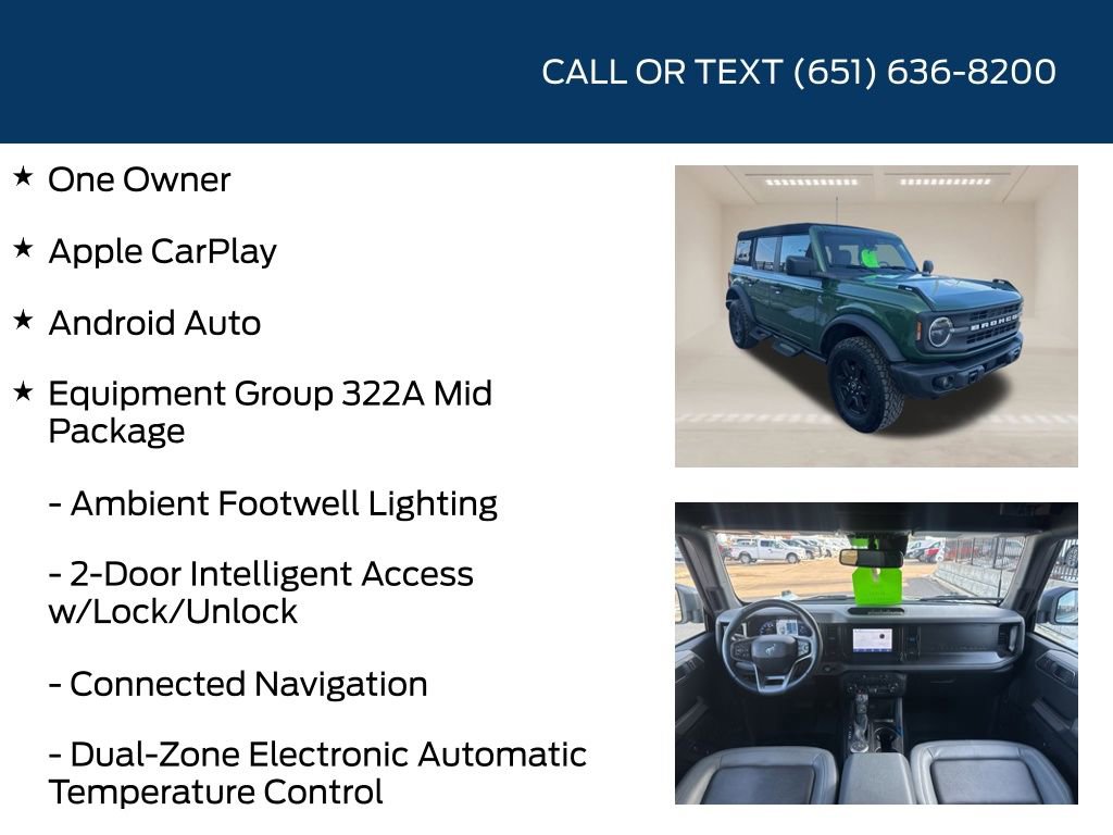 Used 2023 Ford Bronco Black Diamond image 5