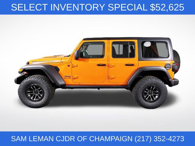 New 2025 Jeep Wrangler Unlimited Rubicon w/ XTREMEE 35" Tire Package image 4