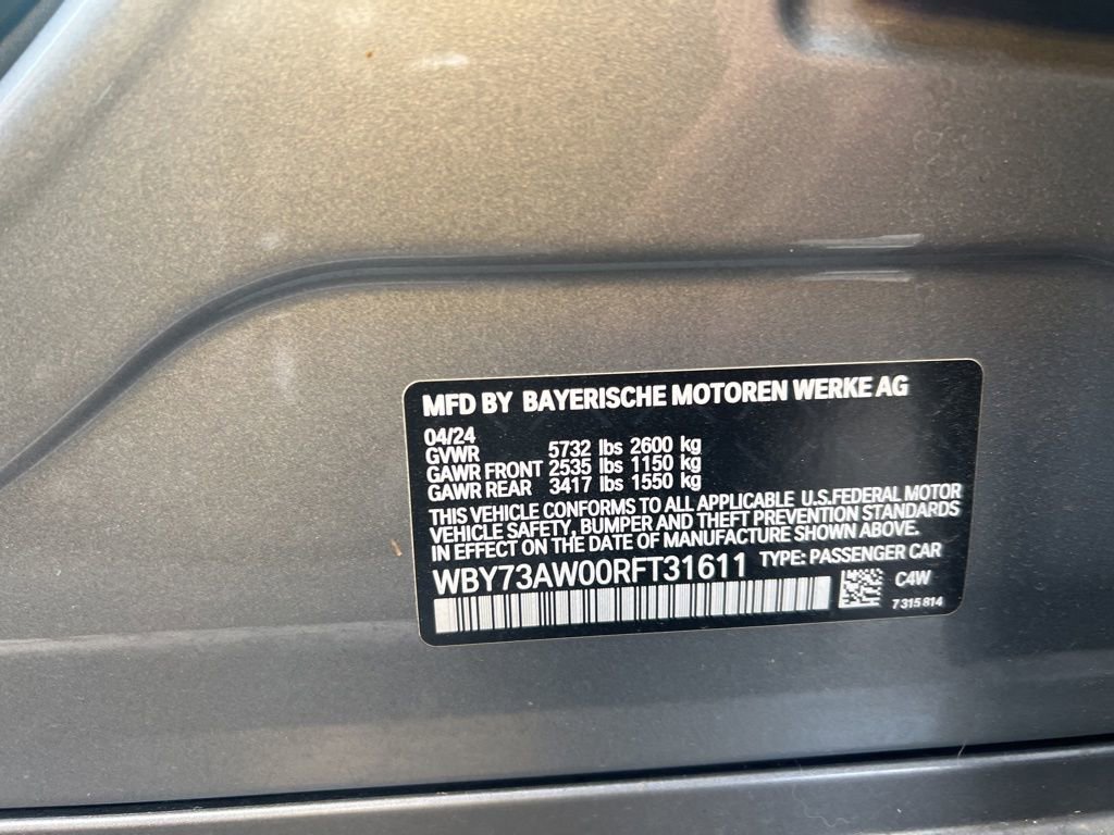 Certified 2024 BMW i4 eDrive40 w/ Premium Package RWD image 19