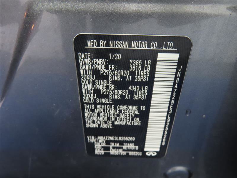 Used 2020 INFINITI QX80 Luxe w/ Proassist Package image 43