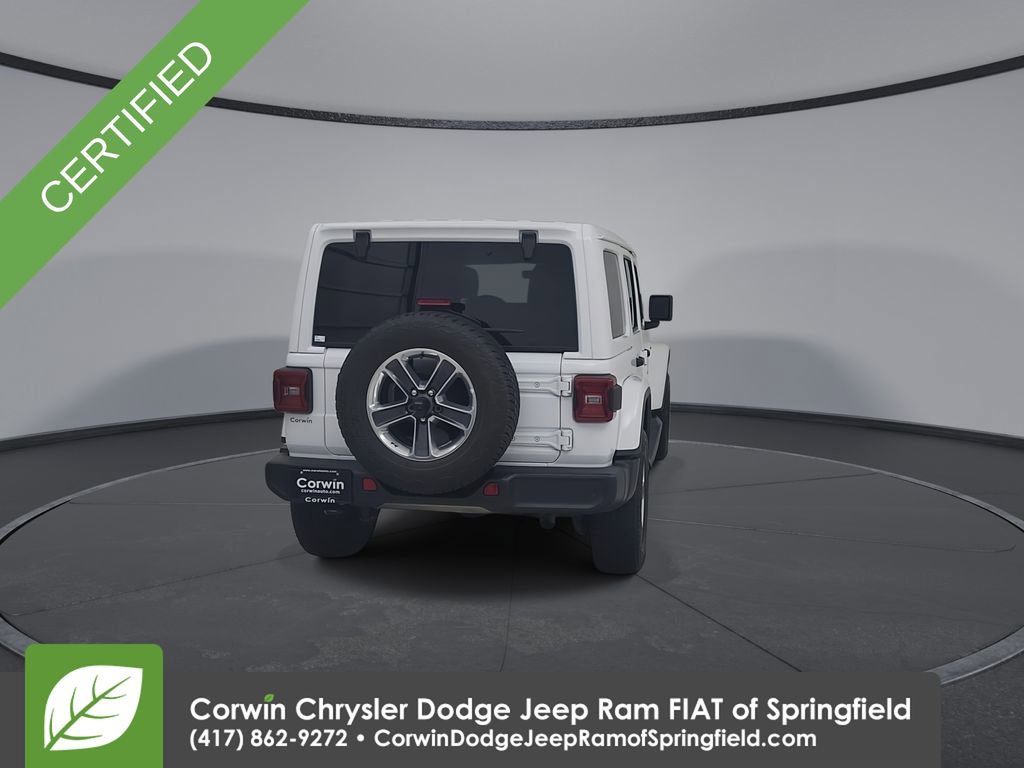 Certified 2019 Jeep Wrangler Unlimited Sahara image 12