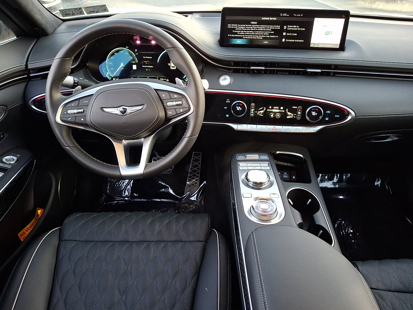 Used 2024 Genesis GV70 3.5T Sport w/ Sport Prestige Package AWD/4WD image 12