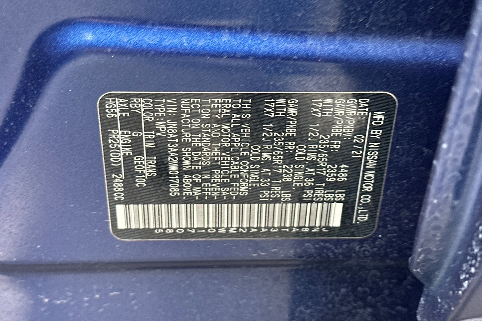 Certified 2021 Nissan Rogue S image 28