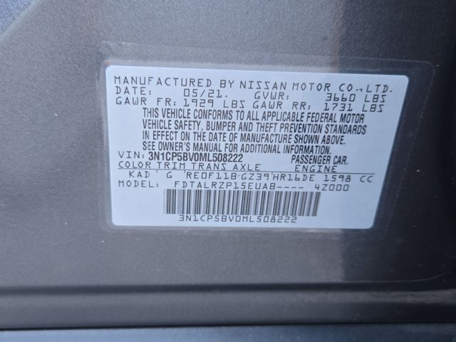 Used 2021 Nissan Kicks S FWD image 23