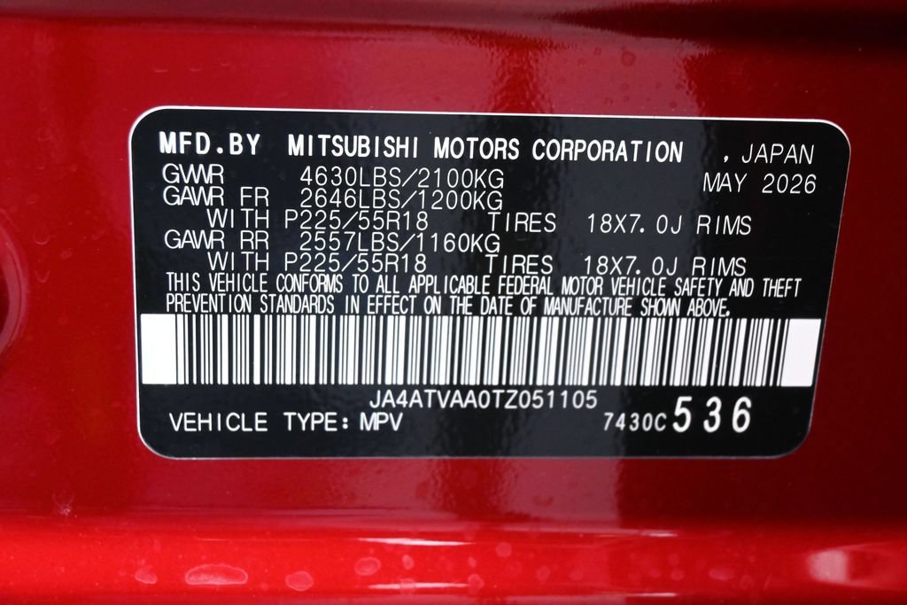 New 2026 Mitsubishi Eclipse Cross LE AWD/4WD image 16