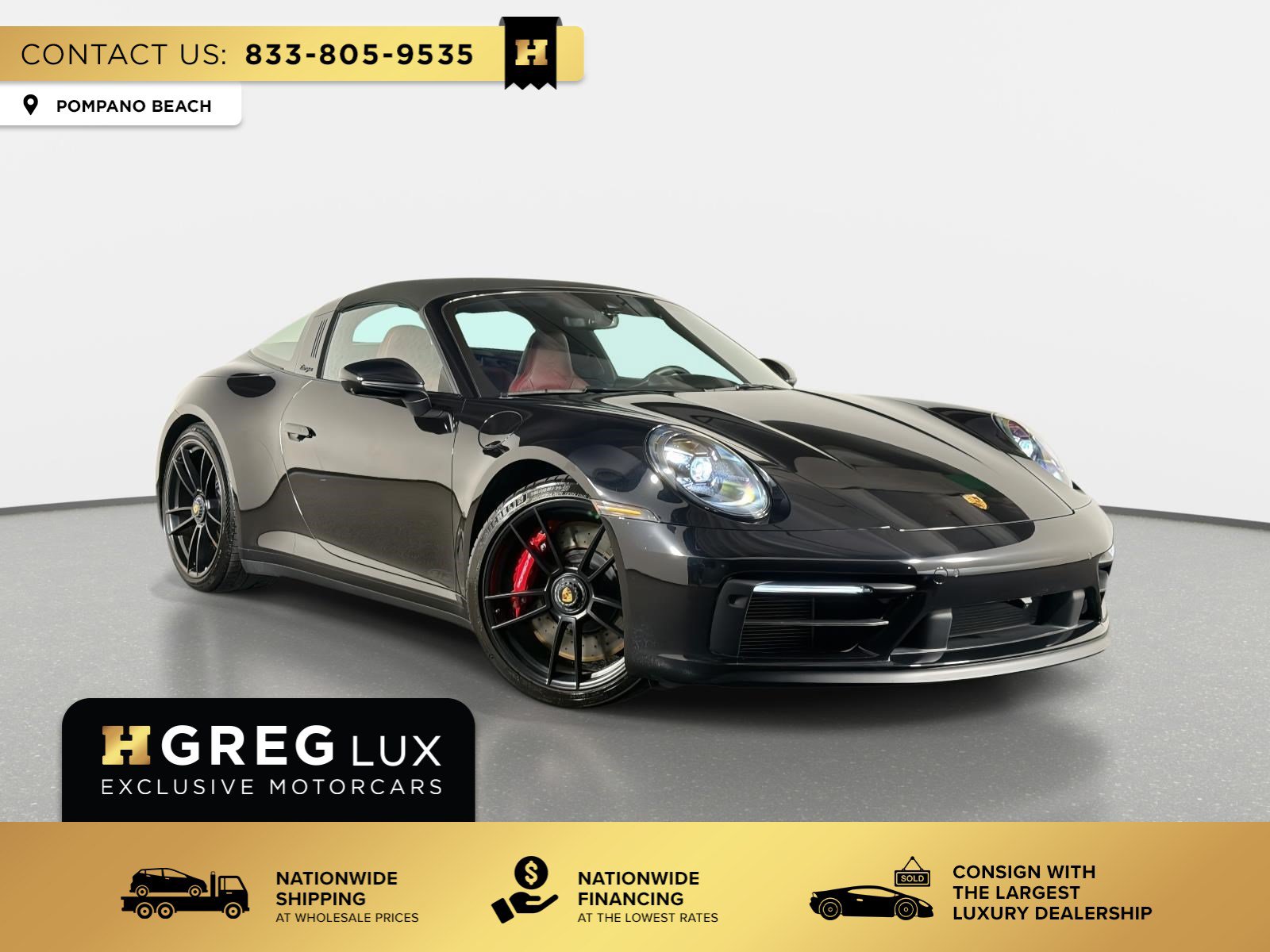 Used 2024 Porsche 911 Targa 4 GTS AWD/4WD image 1