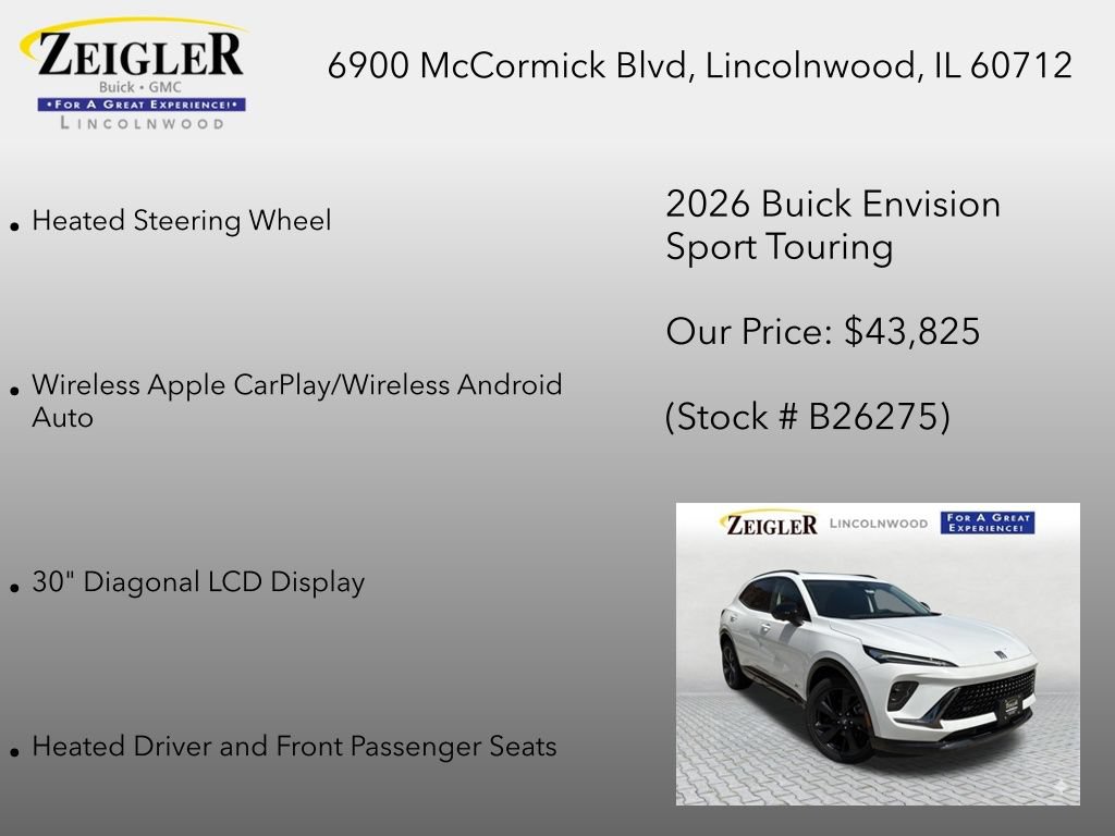 New 2026 Buick Envision Sport Touring AWD/4WD image 30