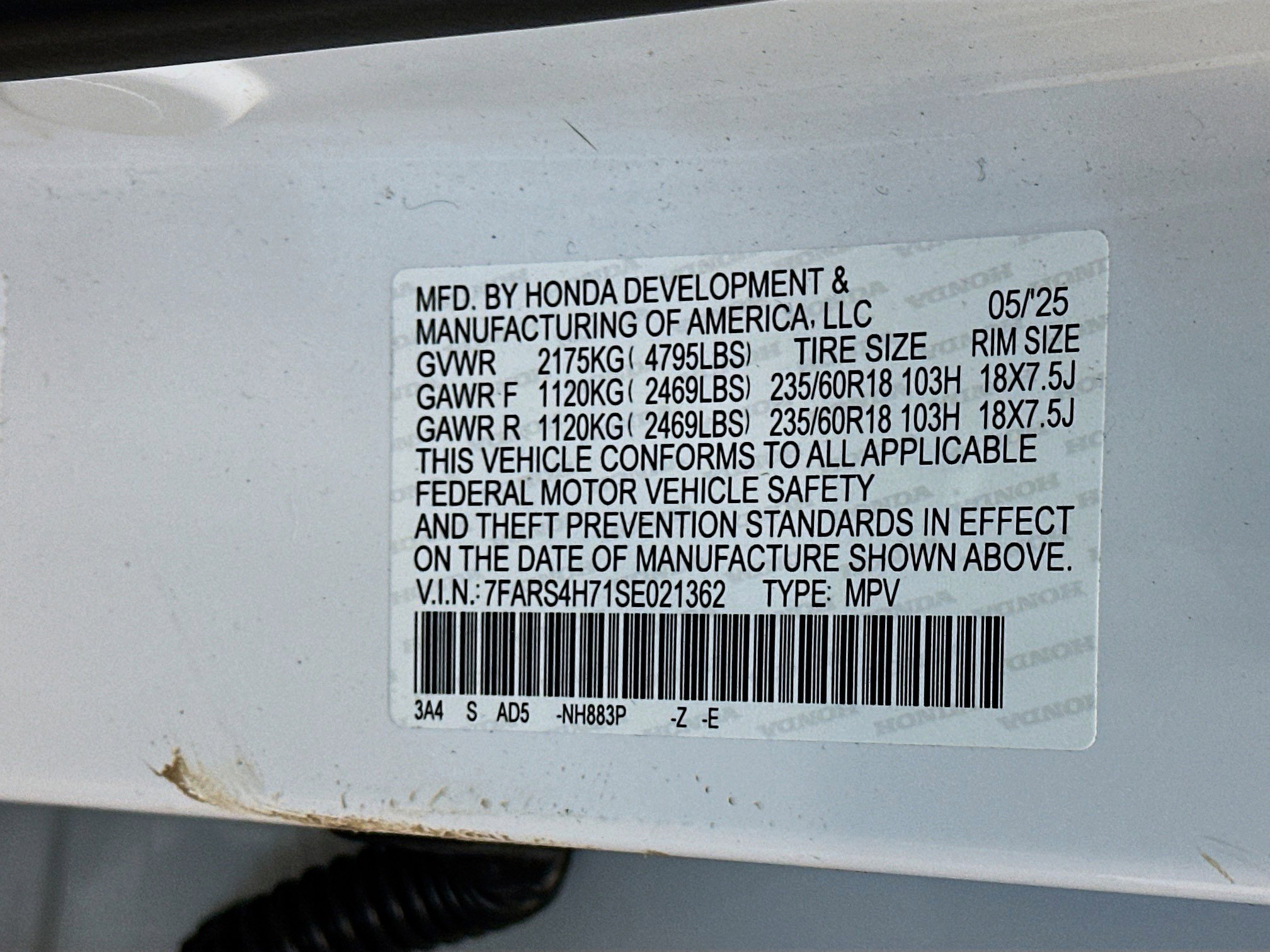 Used 2025 Honda CR-V EX-L image 12