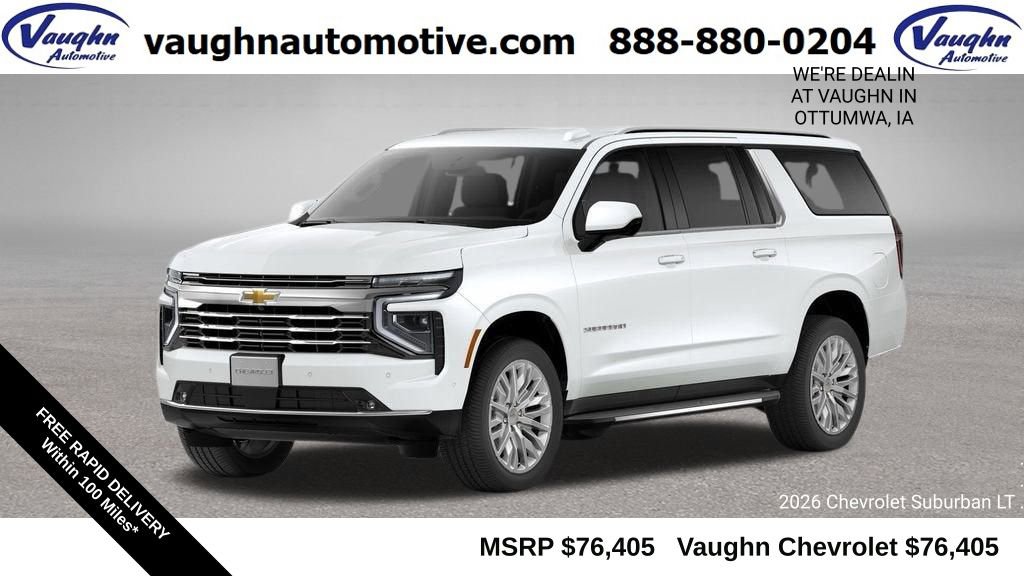 New 2026 Chevrolet Suburban LT