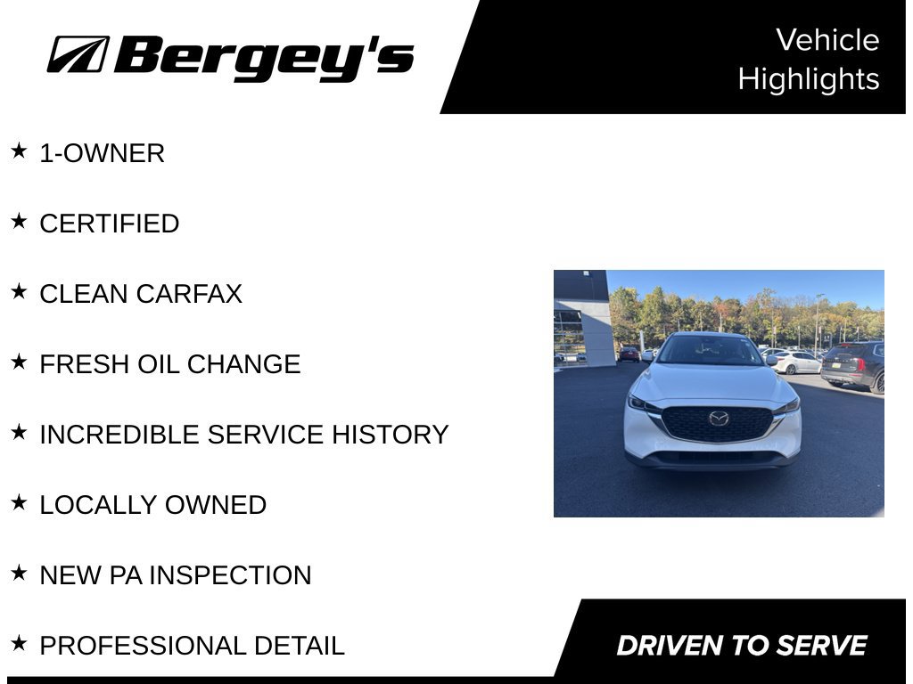 Certified 2023 MAZDA CX-5 AWD 2.5 S w/ Premium Plus Pkg image 4