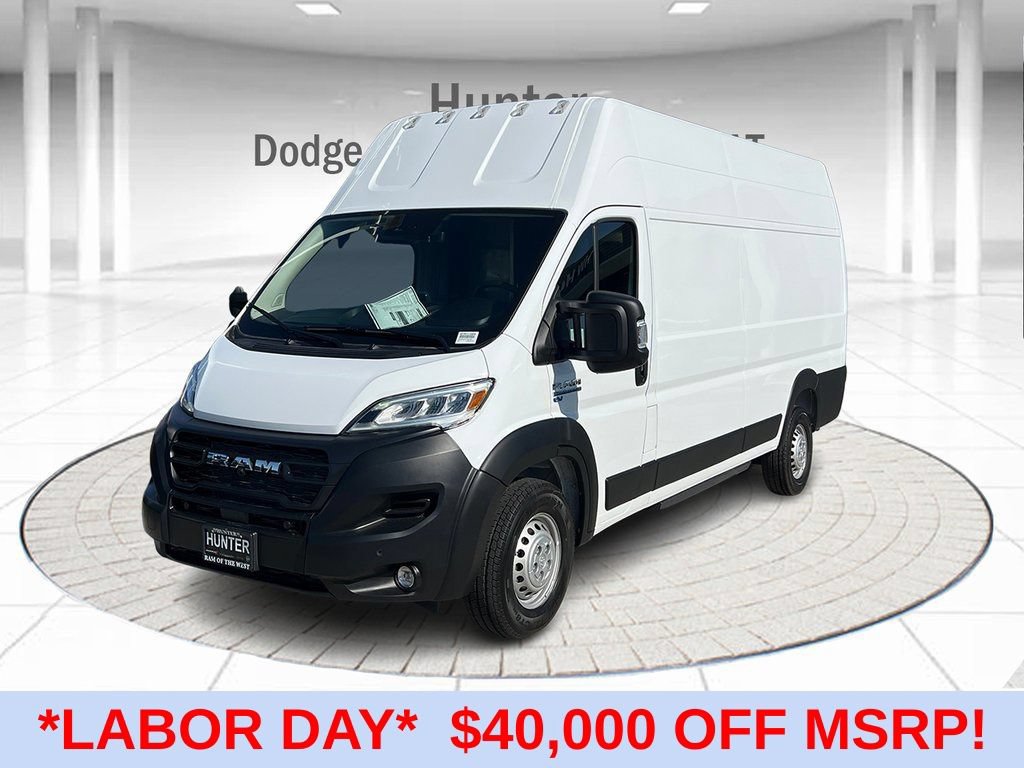 New 2024 RAM ProMaster 3500 w/ Delivery Van Package
