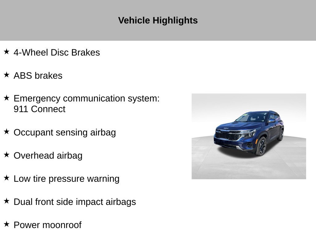 Certified 2024 Kia Seltos EX AWD/4WD image 37