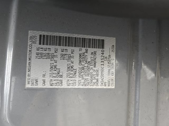 Used 2025 Nissan Murano Platinum AWD/4WD image 33