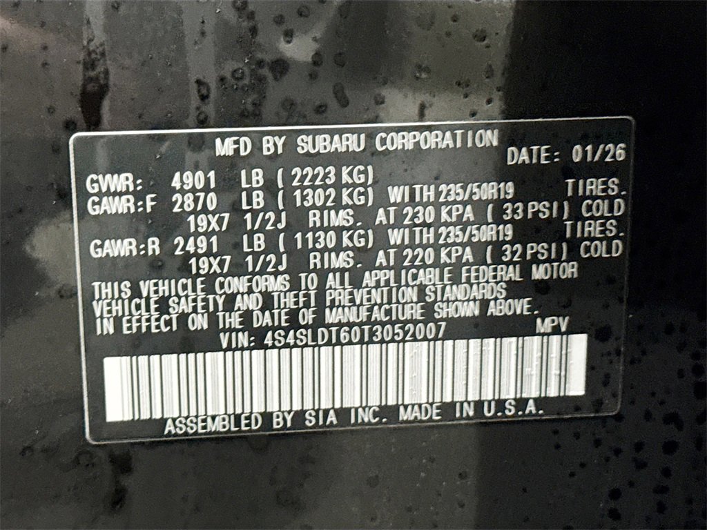 New 2026 Subaru Forester Touring image 31