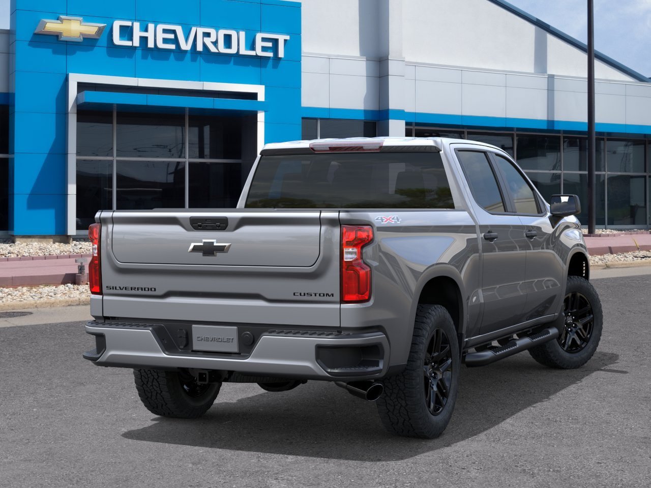 New 2026 Chevrolet Silverado 1500 Custom w/ Turbomax Blackout Package AWD/4WD image 38