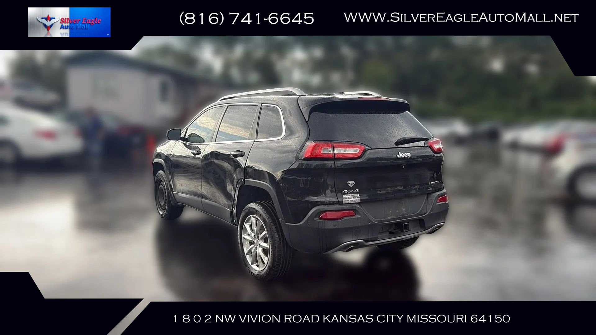 Used 2014 Jeep Cherokee Limited w/ Technology Group AWD/4WD image 3