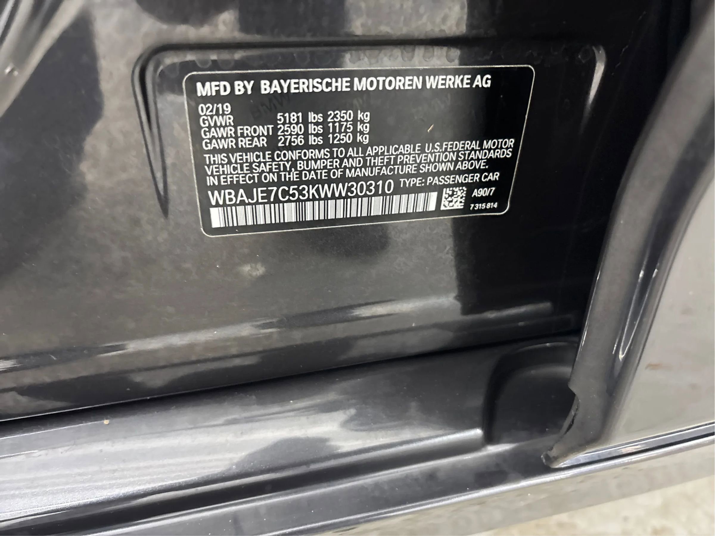 Used 2019 BMW 540i xDrive w/ Executive Package image 30