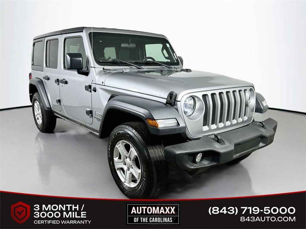 Used 2018 Jeep Wrangler Unlimited Sport S AWD/4WD image 1