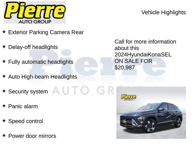 Used 2024 Hyundai Kona SEL AWD/4WD image 14
