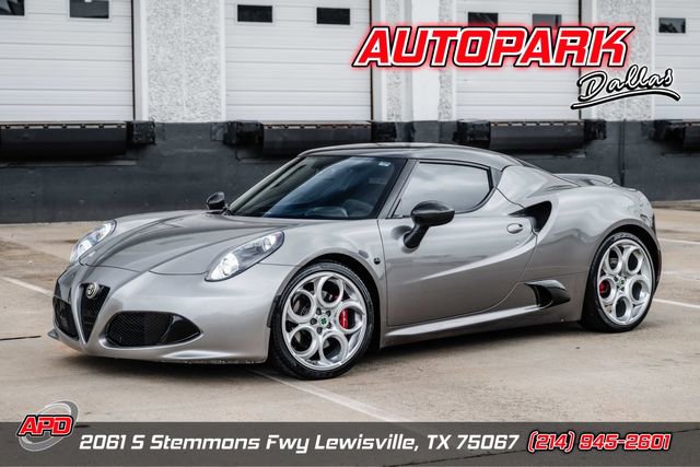 Used 2015 Alfa Romeo 4C Coupe w/ Leather Interior Group