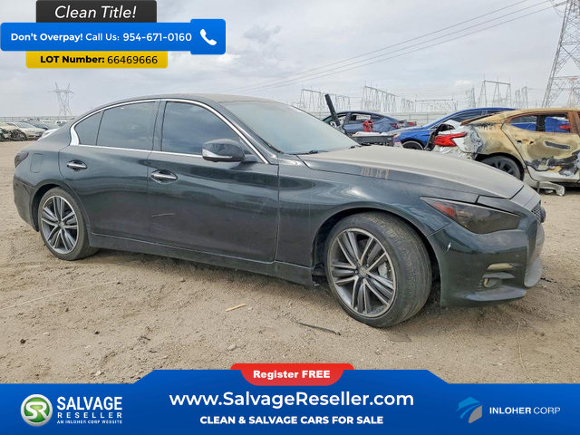 Used 2014 INFINITI Q50 Hybrid AWD w/ Deluxe Technology Package image 5