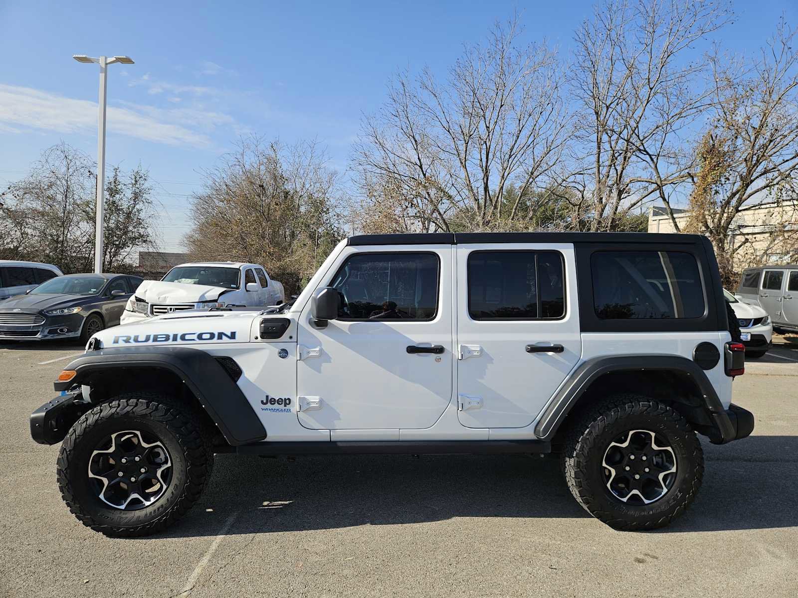 Used 2022 Jeep Wrangler Unlimited Rubicon 4xe w/ Steel Bumper Group image 4