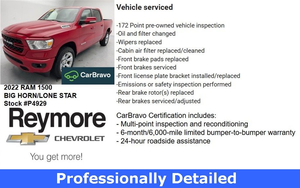 Used 2022 RAM 1500 Big Horn image 50