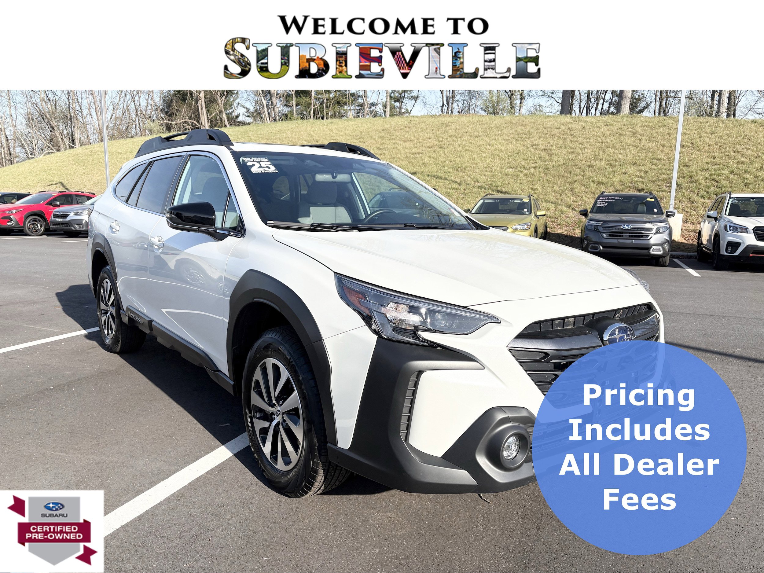 Certified 2025 Subaru Outback Premium AWD/4WD image 1
