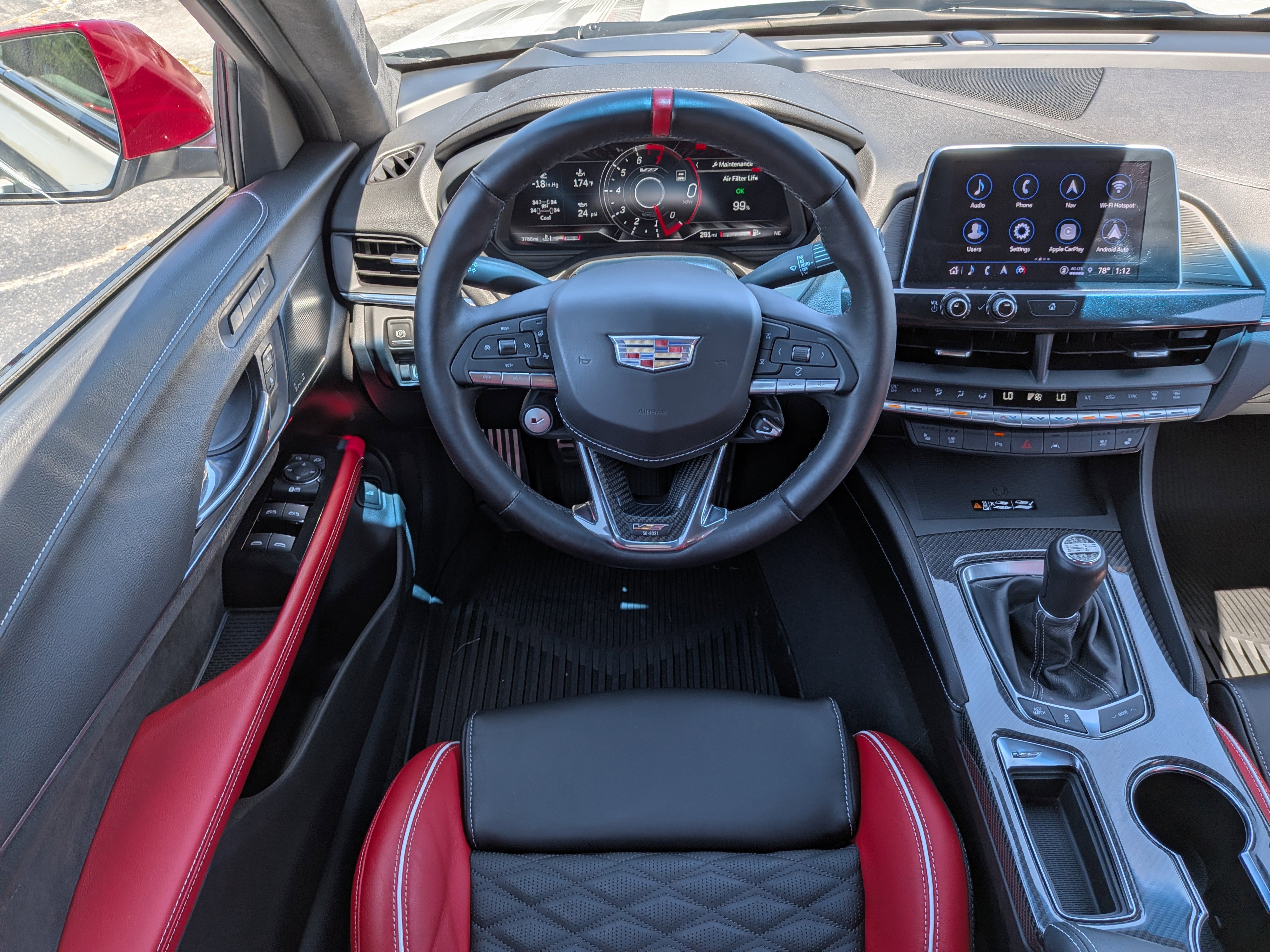 Certified 2023 Cadillac CT4 V Blackwing w/ Road Atlanta IMSA Edition RWD image 14