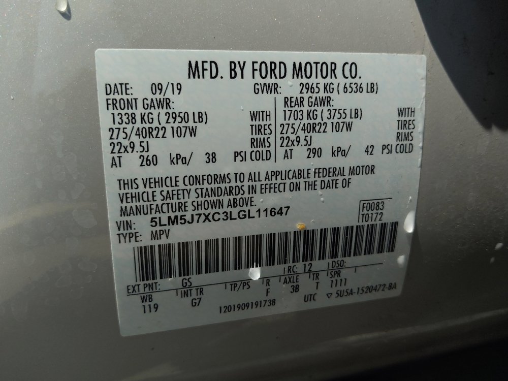 Used 2020 Lincoln Aviator Reserve w/ Equipment Group 202A AWD/4WD image 33