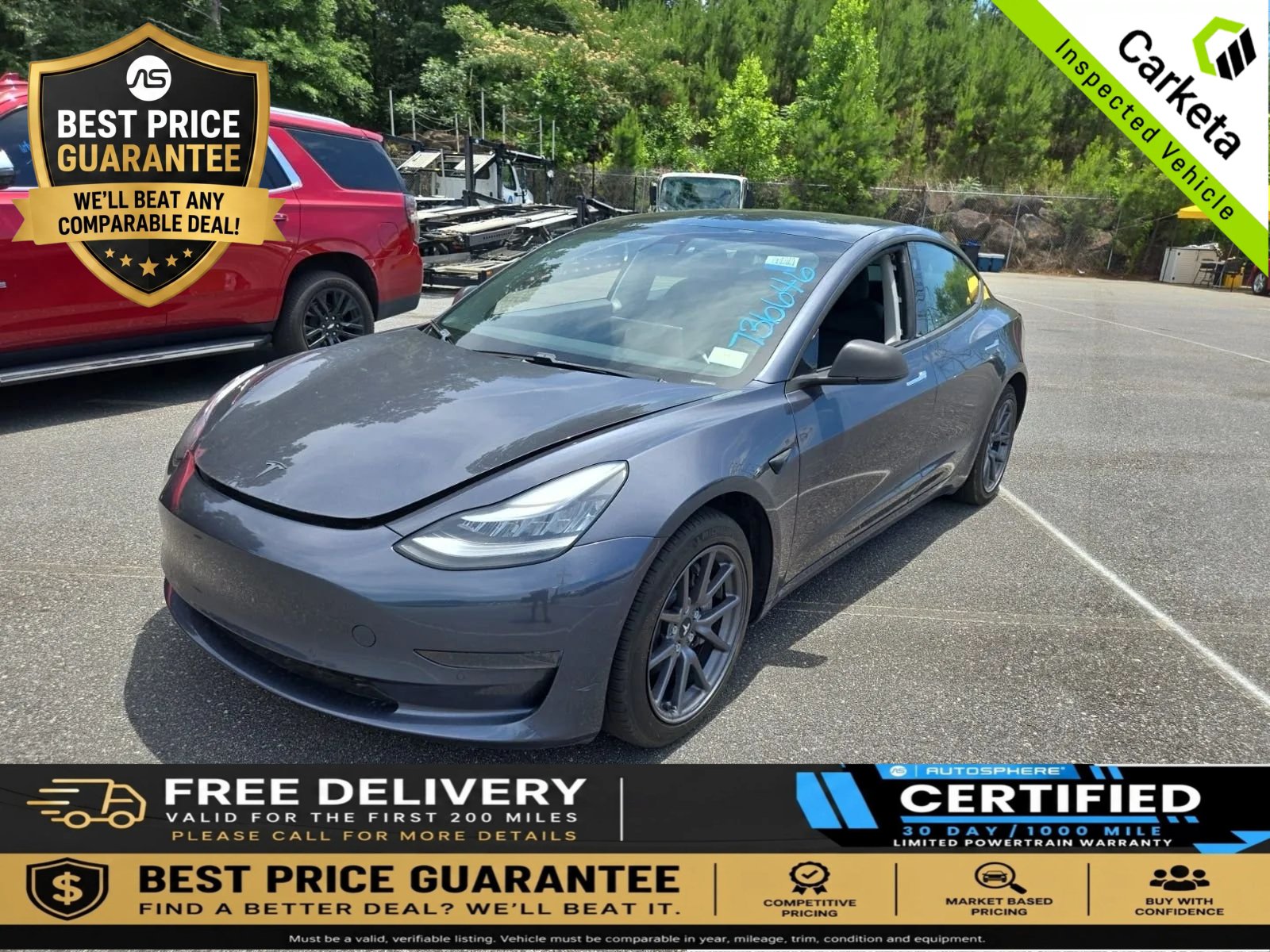 Used 2020 Tesla Model 3 Standard Range Plus