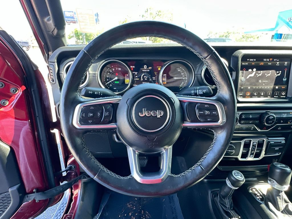 Used 2022 Jeep Wrangler Unlimited Sahara w/ Cold Weather Group AWD/4WD image 11