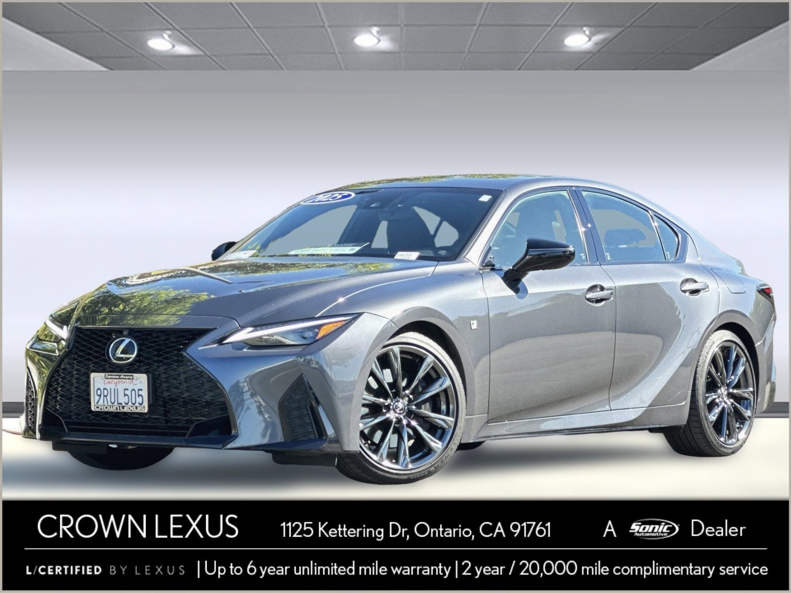 Certified 2025 Lexus IS 350 F Sport