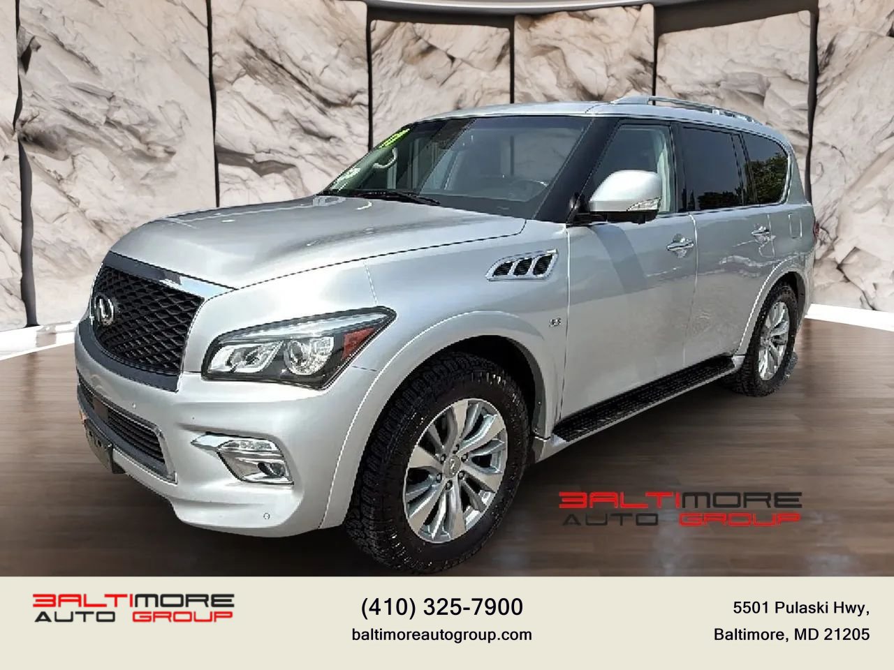 Used 2017 INFINITI QX80 4WD w/ Driver Assistance Package image 1