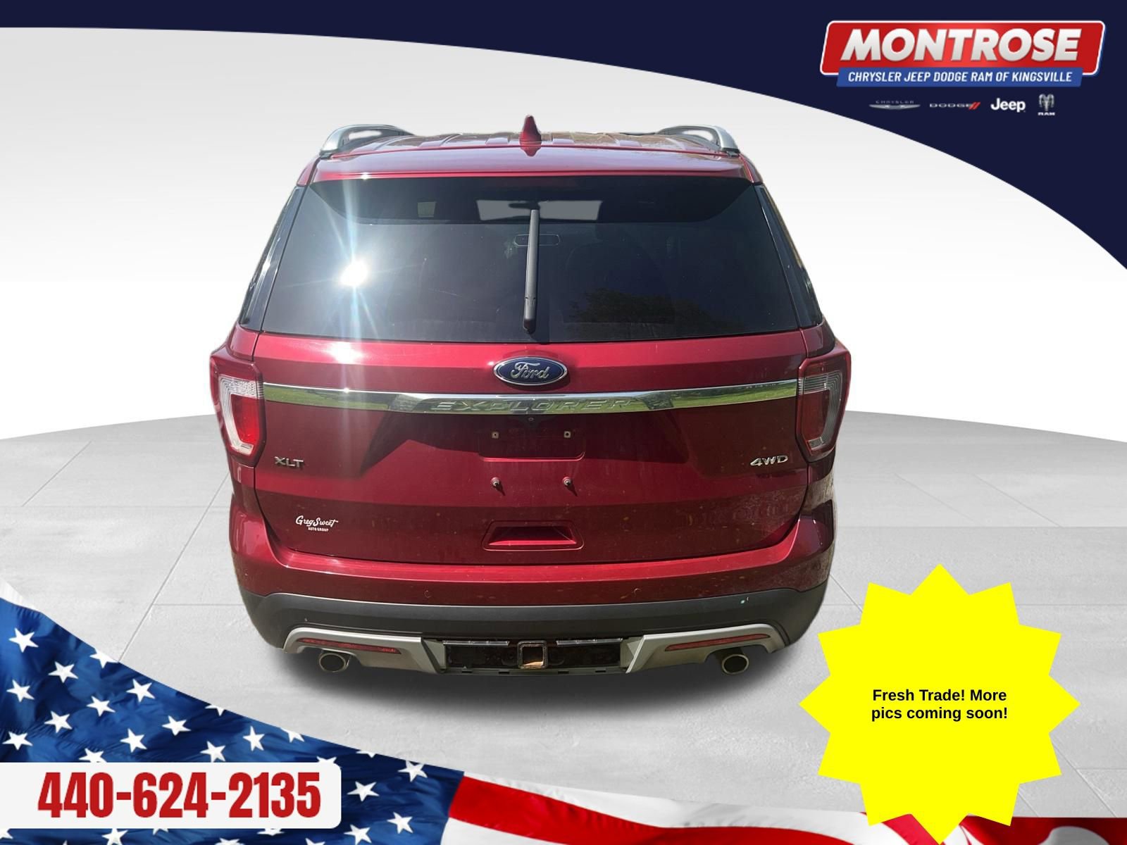 Used 2017 Ford Explorer XLT w/ Equipment Group 202A AWD/4WD image 3