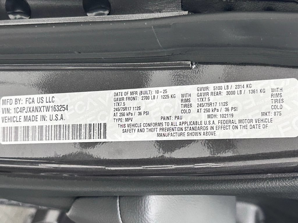 New 2026 Jeep Wrangler Sport AWD/4WD image 20