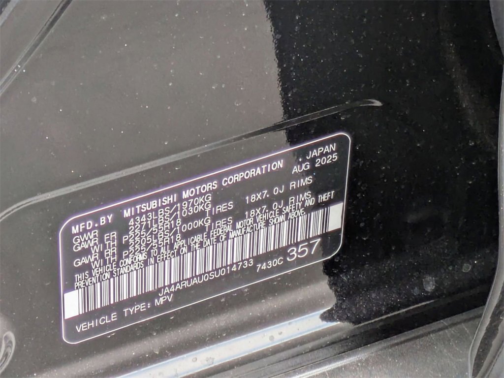 New 2025 Mitsubishi Outlander Sport SE image 31