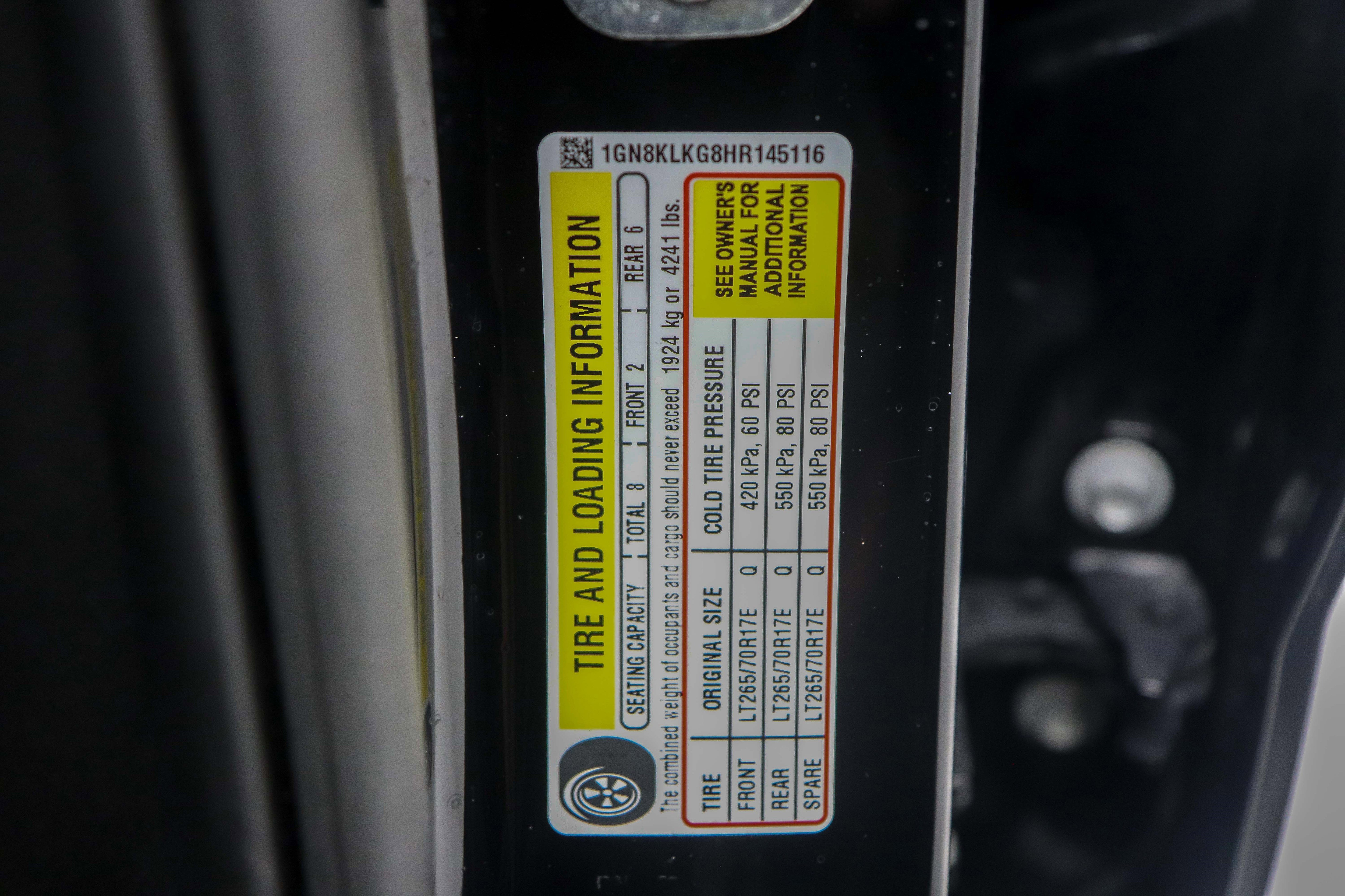 Used 2017 Chevrolet Suburban 3500 LS w/ Driver Alert Package AWD/4WD image 36